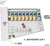 ★手数料０円★射水市作道　月極駐車場（LP）